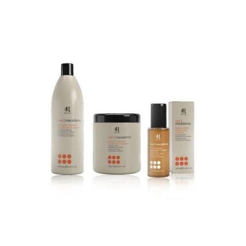 Macadamia Star kit Shampooing 1000ML+Masque 1000ML+Sérum 100ML Macadamia et Collagène