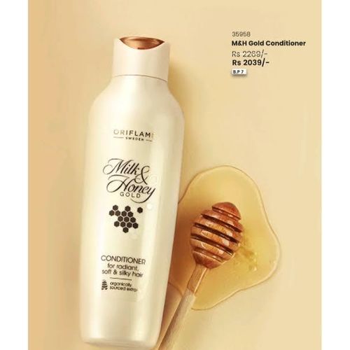Après Shampooing Milk & Honey Gold pour des Cheveux Brillants, Doux et Soyeux 250 ml