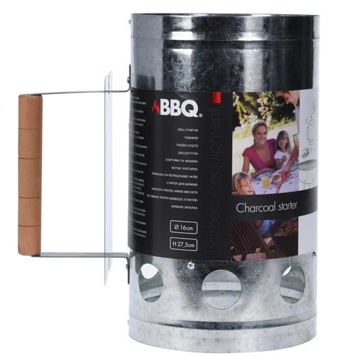 Cheminée allumage en métal