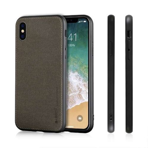 Pochette Coque Résistance Pour IPhone X/XS GRIS FONCE