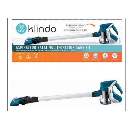 Aspirateur Balai Multifonction Sans Fil KVCM296-22 Noir Bleu 0,7L
