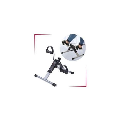 ini Vélo dAppartement Pliable Pédalier dExercice pour Jambes et Bras avec Écran LCD