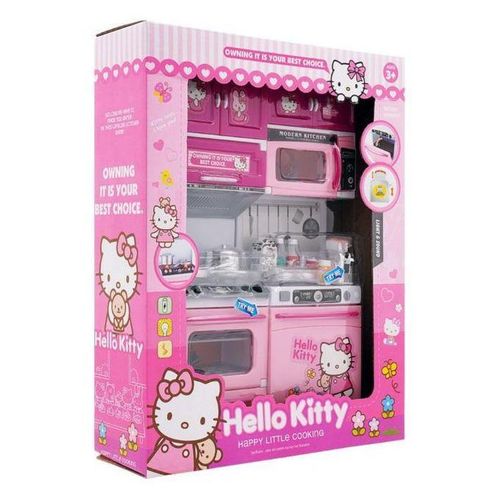 Ensemble de cuisine moderne Hello Kitty, jouets de cuisine pour filles