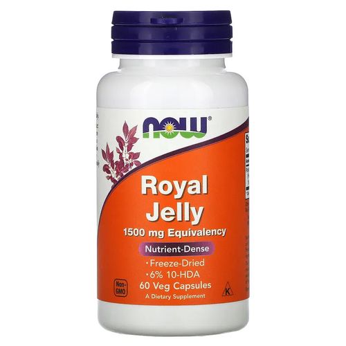 Gelée royale, 1500 mg, 60 caps végé