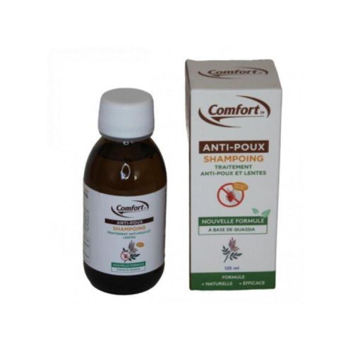 Shampoing Anti- Poux, Traitement Anti Poux Et Lentes 125 Ml