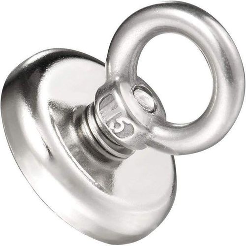 Ensemble de 3 Aimants Argentés Ultra-Résistants 195 LBS