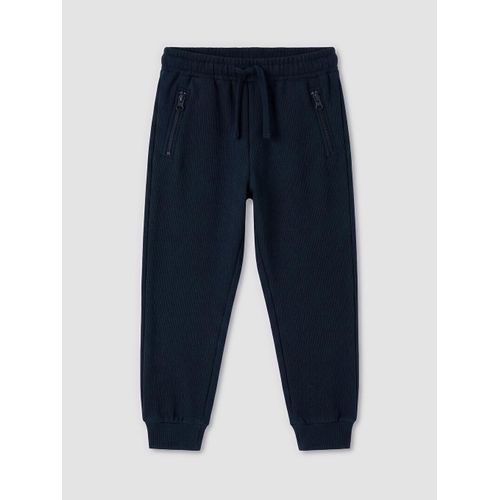 Pantalon de survêtement garçon en molleton 3 fils brossé