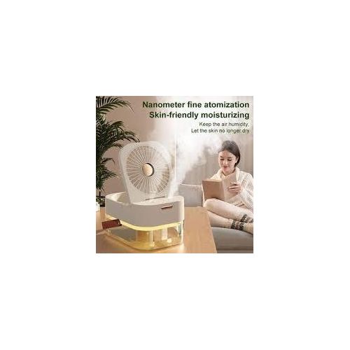 Humidificateur Ventilateur et Pulvérisation Portable Refroidisseur d'Air USB
