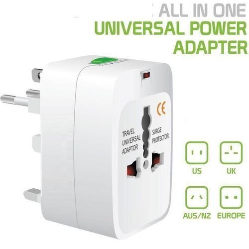 Travel Adapter Adaptateur de Voyage Universal Convient Secteur USA EU UK