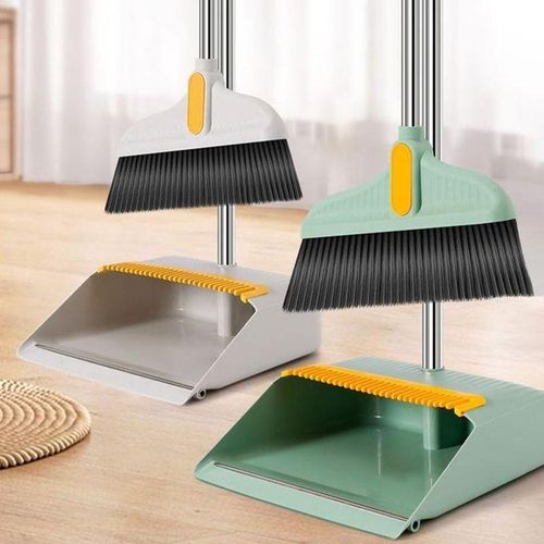 Ensemble de Balai 4 en 1 avec Pelle et Raclette – Outil de Nettoyage Multifonction pour la Maison