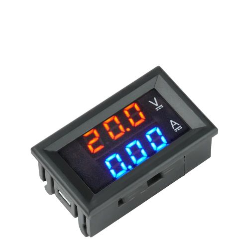 Voltmétre et Ampèremètre DC 100V 10A