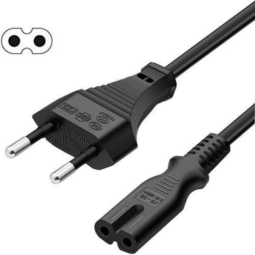Câble d'alimentation // Compatible avec radio, broches pour imprimante, équipement audiovisuel, chargeurs