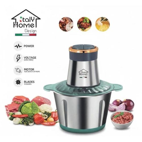 Hachoir 3L - compact, puissant et idéal pour hacher viandes, légumes et herbes.