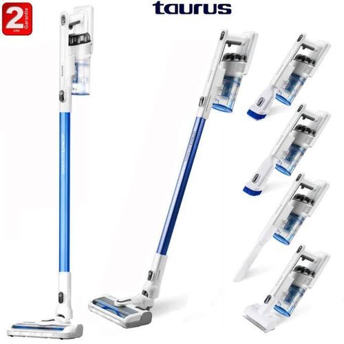 Aspirateur ULTIMATE GO ANIMAL, Bleu,blanc sans Sac batterie 22.2V