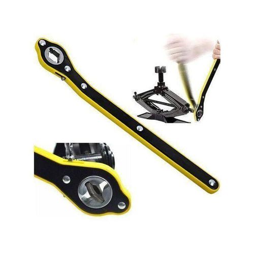 Clé à cliquet universelle pour cric auto – Levier longue portée