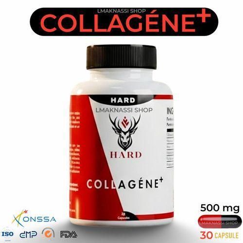 Hardman Complément alimentaire de haute qualité à base de collagène de type I et d'acide hyaluronique anti-âge.30 capsule 500mg