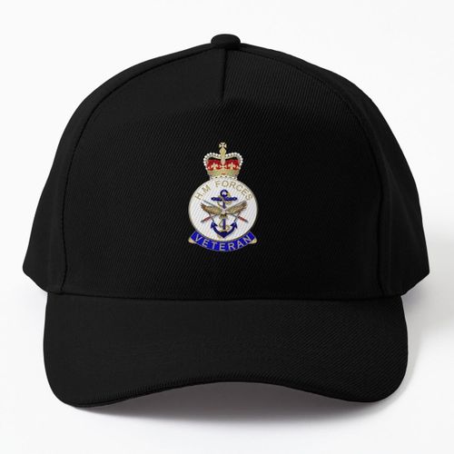 HM FORCES VETERAN BADGE BRITISH VETERAN Casquette