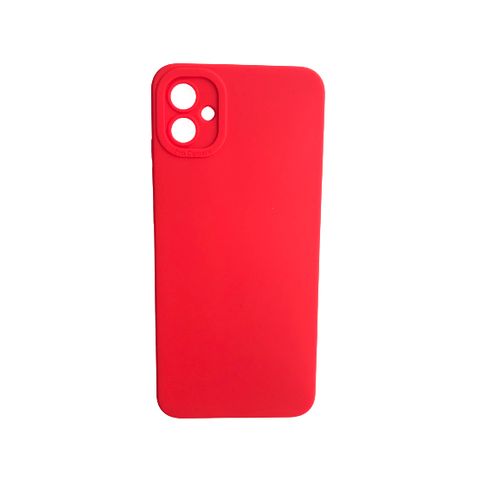 Pochette silicone pour SAMSUNG A04E ROUGE