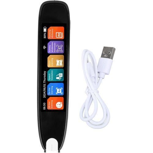 Stylo traducteur intelligent multifonction Traduction instantane en 116 langues Scanner Notes vocales stylo camra linguistique