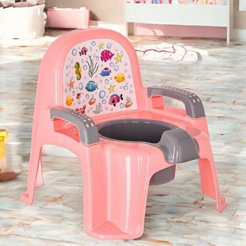 Pot de Toilette pour bébé stable avec poignée antidérapante et soutien du dos