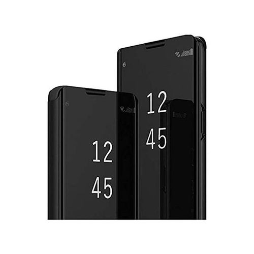 Pochette Pour OPPO A9 2020 Mirror Leather Case - Black