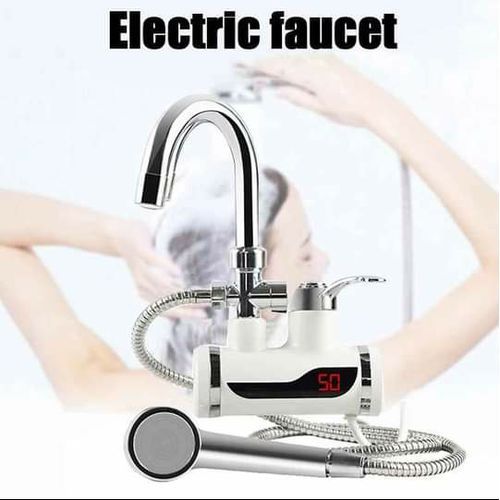 سخان الماء الكهربائي الفوري مع الرشاشة افضل سخان فوري واحد من أجدد السخانات السوق ويستخدم تكنولوجيا جديدة