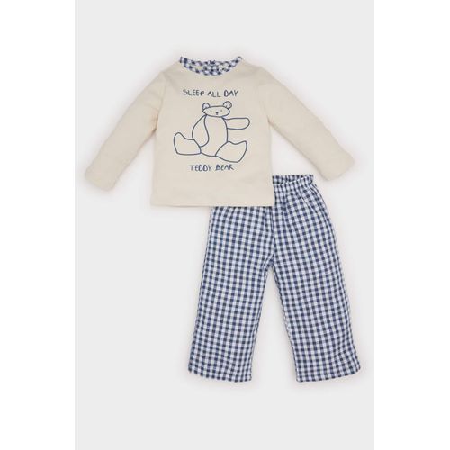 Ensemble de Pyjama Col rond imprimé à manches longues pour BéBé Garçon