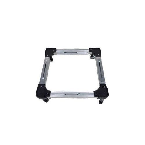 Support Réglable Mobile pour Machine à Laver et Réfrigérateur – Base Télescopique avec 8 Pieds et Roues Freinées – Anti-Vibration, Charge Lourde jusqu’à 200 kg