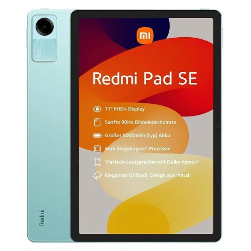 Redmi Pad SE 11" Wifi (8 Go / 256 Go) - Minth Green