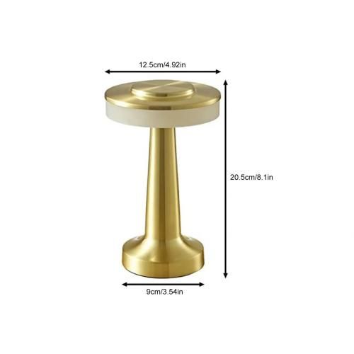 Lampe de table projection tactile LED