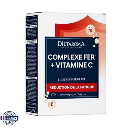 COMPLEXE FER VITAMINE C 30 GELULES