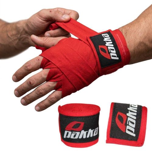Handwraps 3.5 m Rouge Bandes de Boxe Maintien & Protection Boxe, MMA & Entraînement