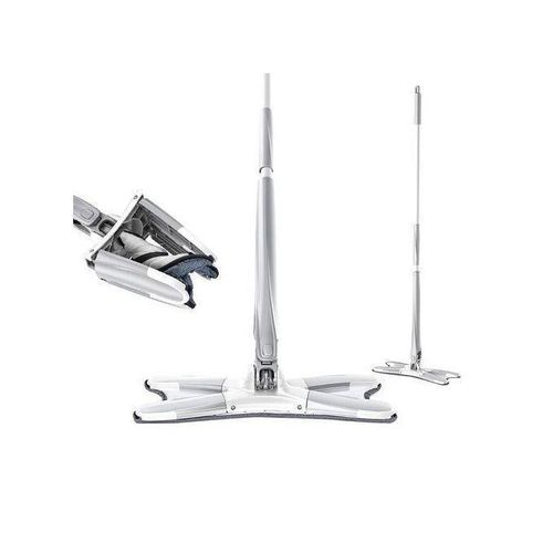 balai laveur avec essoreur intégré au balai, Mains Libres Spin Mop pour Laver le sol