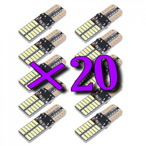 T10 LED CANBUS Signalisation Haute Visibilité/ minimum order 10 sets of 2