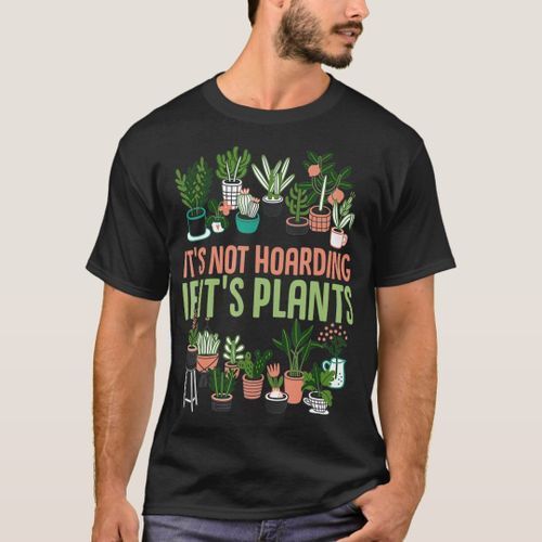 T-shirt Ce n'est pas thésaurisant si ses plantes Jardinag