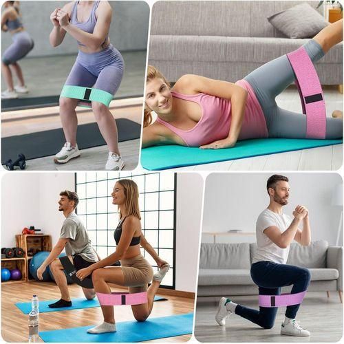 Élastiques de Musculation 3 Résistances – Bandes Fitness pour Squat et Fessiers
