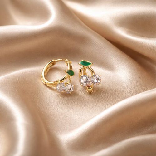 Boucles d'oreilles plaque or 14K XP