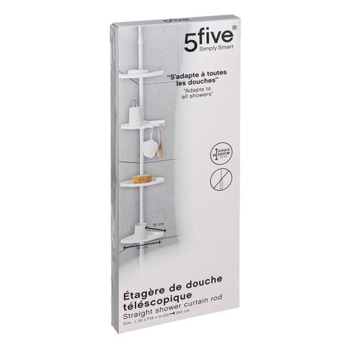 Étagère de douche télescopique rectangle