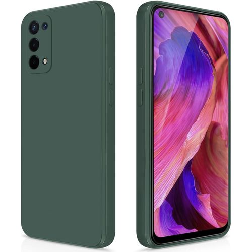 Pochette Silicone liquid pour Oppo A54 5G- vert
