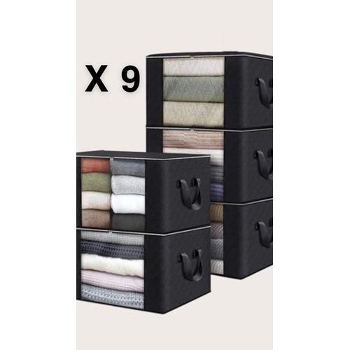9 Sac de rangement stockage de vêtements-de literie grande capacité-