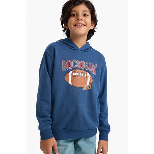 Sweat à capuche imprimé pour garçon