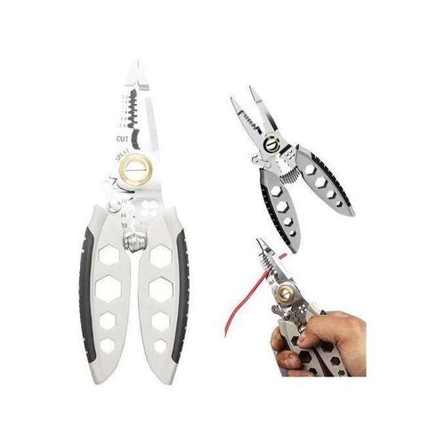 Pince à Dénuder Polyvalente pour Sertir et Diviser les Câbles