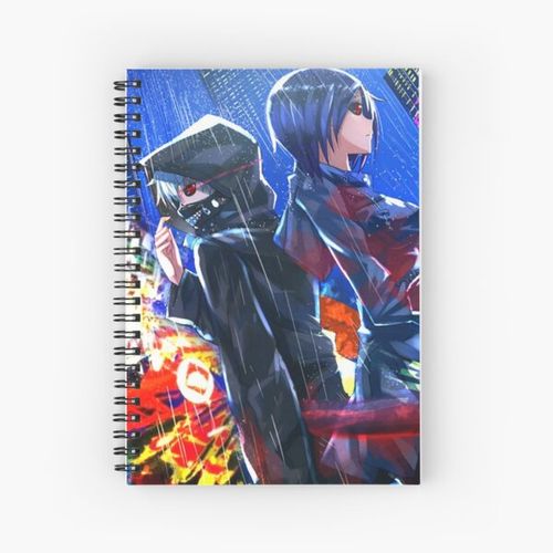 Kaneki Ken and Touka Spiral Notebook Bloc note