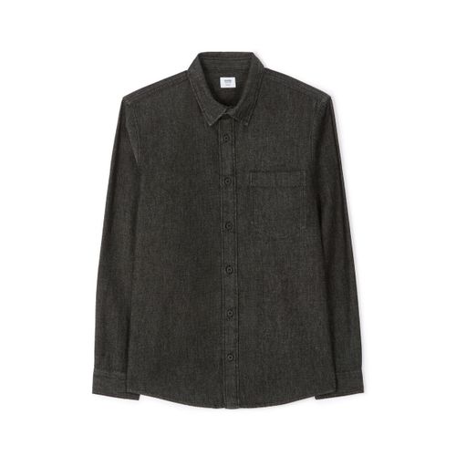 Chemise regular en jean 100% coton - BLACK -