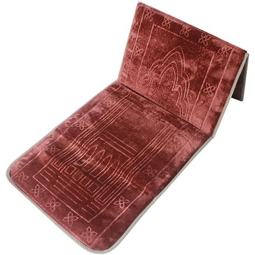 Tapis de prière, Pliable, avec support dos Dossier