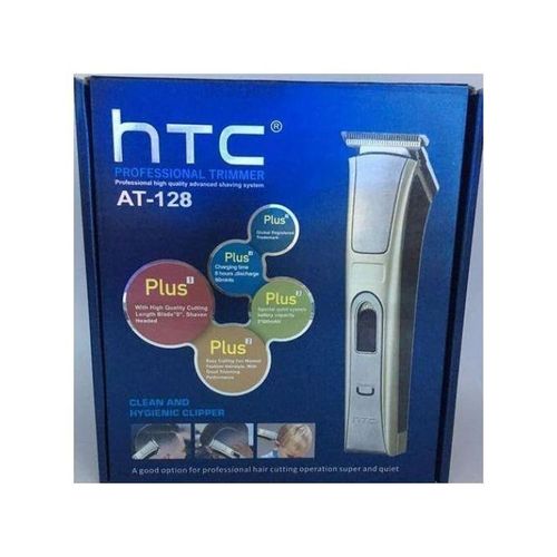 Htc AT-128 Tondeuse professionnelle cheveux et barbe - rechargeable