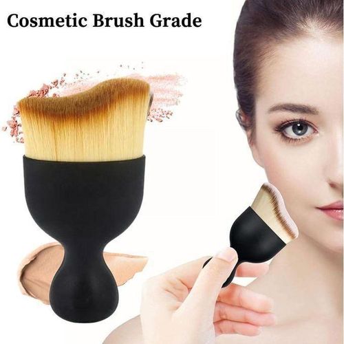 Pinceau de maquillage avec couvercle de protection pinceau de fard joues fond de teint contour poudre