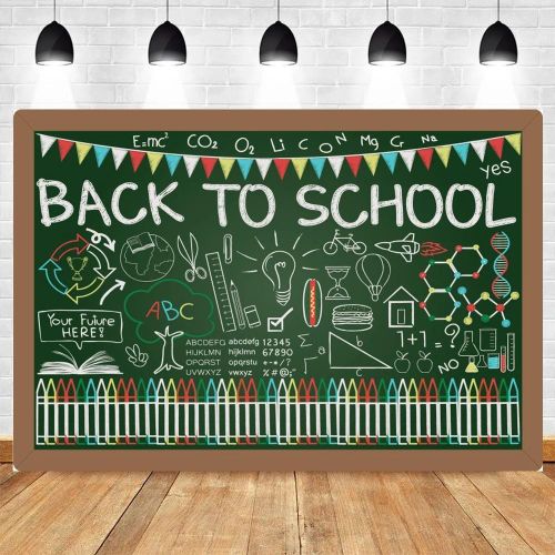 Sticker tableau vert adhésif 45x200 cm, film mural réutilisable sans colle, surface écriture craie, décoration murale enfants DIY maison école