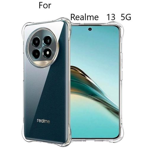 Pochette coque transparente épaisseur 1,5mm pour Realme 13 5G Angle renforce camera protégé