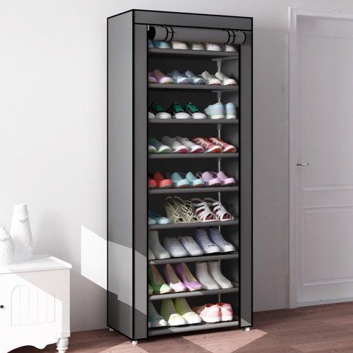 Armoire à chaussures à 9 couches étagère à chaussures étagère de dortoir de chambre à coucher